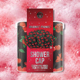 Cherries & Bows Satin-Lined Waterproof Shower Cap