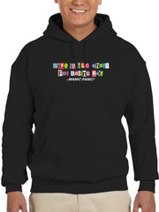Life Too Short For Boring Hair. Hoodie -Manic Panic® UNISEX