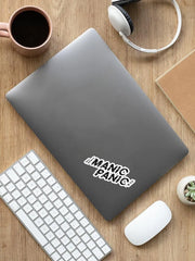 Sticker - White Manic Panic® banner