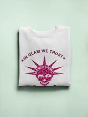 Sweatshirt - In Glam We Trust - Pink Cheetah
