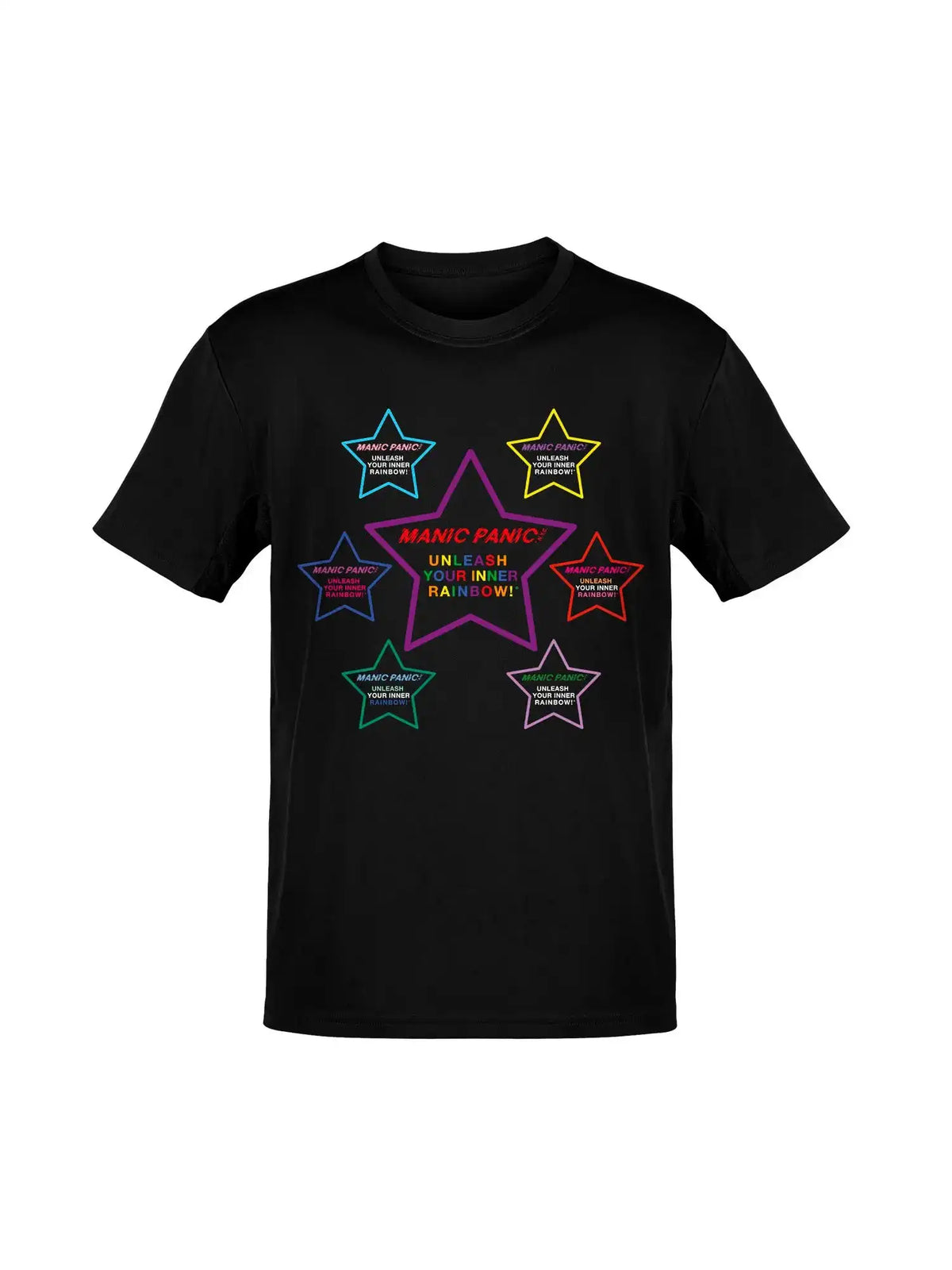 T-Shirt - Unleash Your Inner Rainbow™ Black