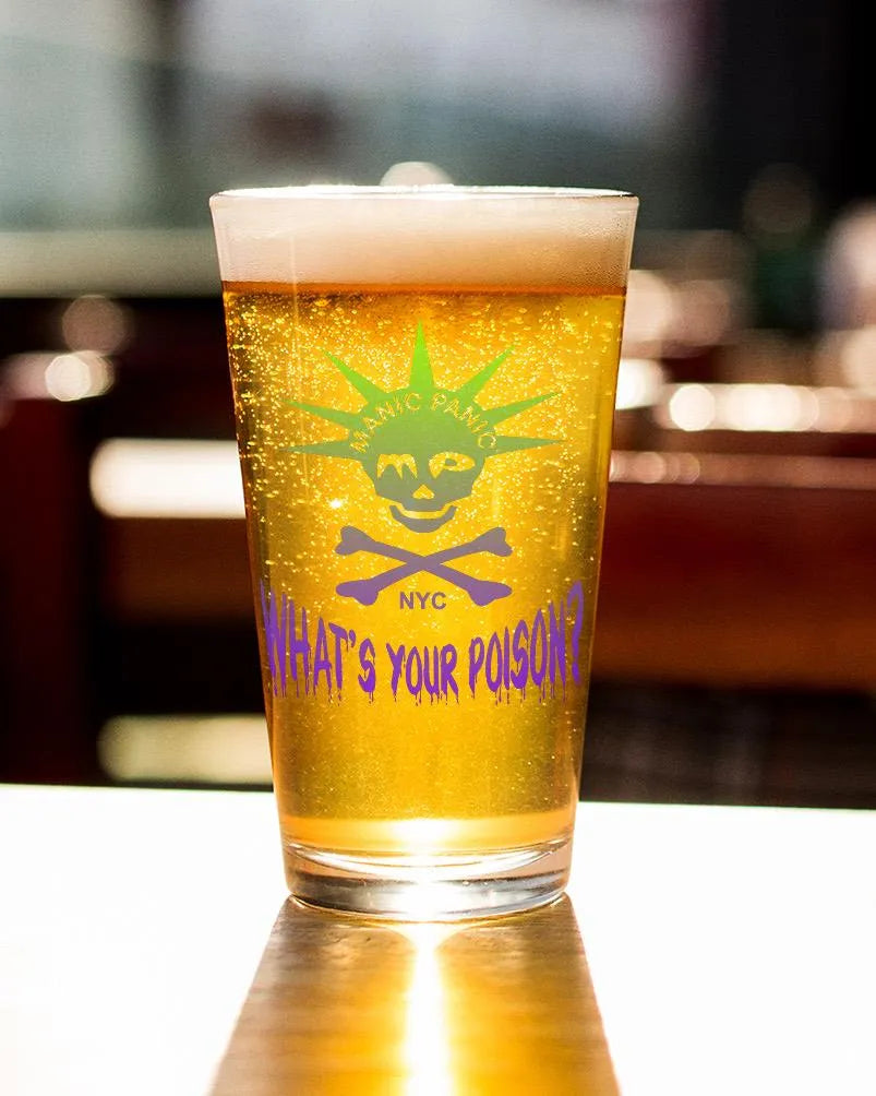 Pint Glass - Whats Your Poison?