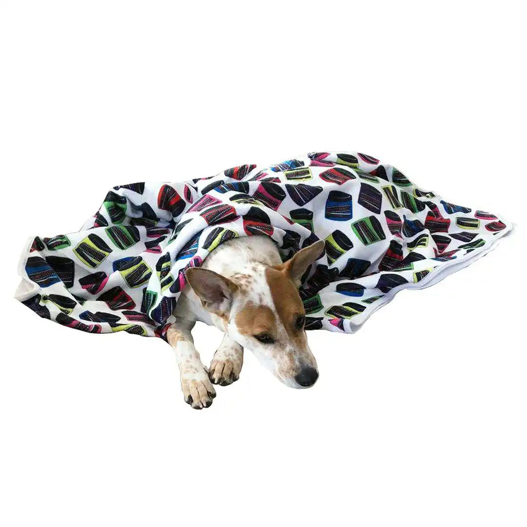 Fleece Throw Blanket - Manic Panic® Classic High Voltage® print
