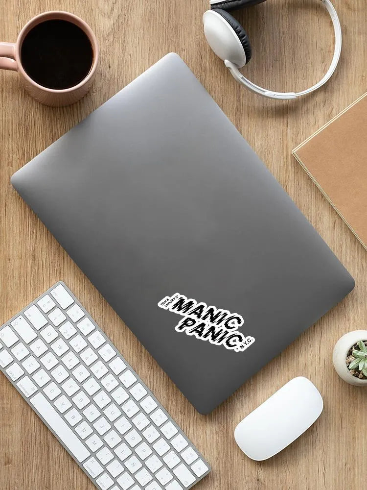 Sticker - White Manic Panic® banner