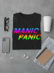 T-shirt  - Manic Panic Rainbow Banner