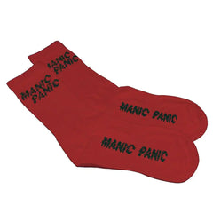 Socks - Red with Black Logo
